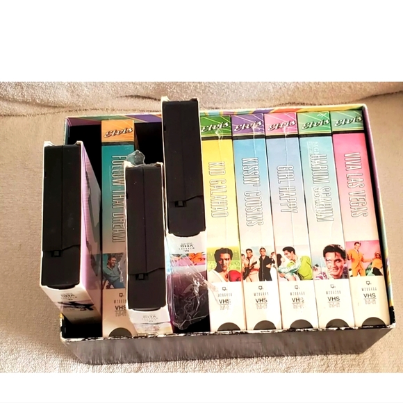 ❣️HP❣️Elvis Presley MGM Commemorative Collection Vol. 1 Vhs Set of 9 - Picture 10 of 12
